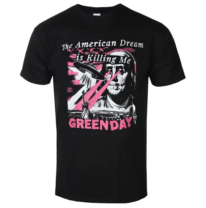 T-shirt graphique Green Day American Idiot Heart Grenade