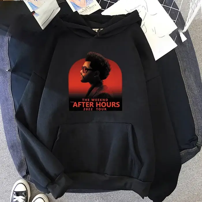 The Weeknd sweat à capuche hommes mode lettre imprimer sweats