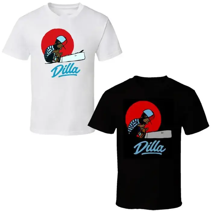 J Dilla rappeur américain t-shirt coton toutes tailles S 5Xl JJ3573