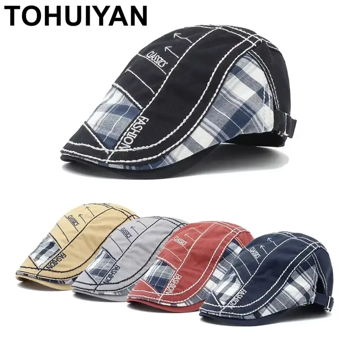 Casquette Gavroche en Coton de Marque 2026 pour Hommes