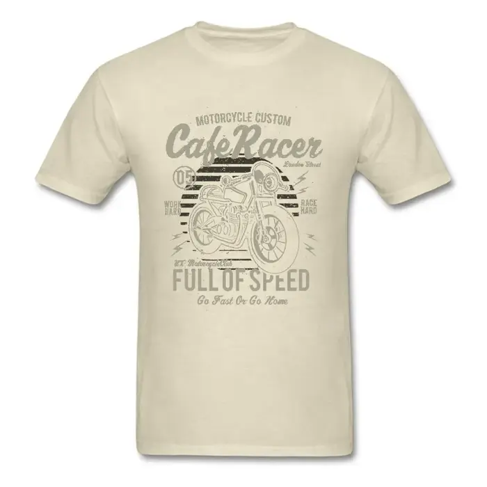 73Inboulon Full of Speed Vintage Motorcycle T Shirt
