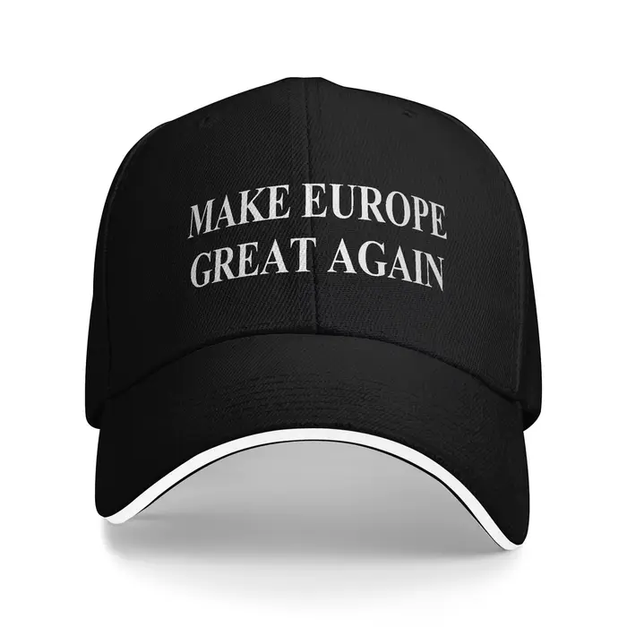 Casquette de baseball d'été « Make Europe Great Again » pour hommes et femmes, casquette de camionne