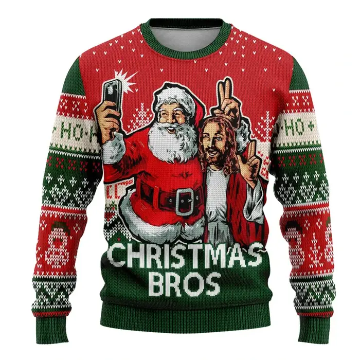Pull de noël moche pour hommes et femmes