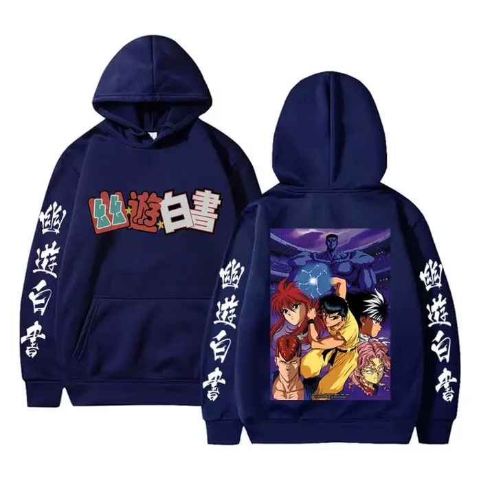 Sweat à capuche YuYu Hakusho Urameshi Yuusuke pour hommes et femmes