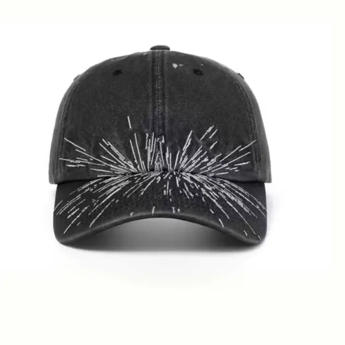 Casquette de baseball en coton délavé