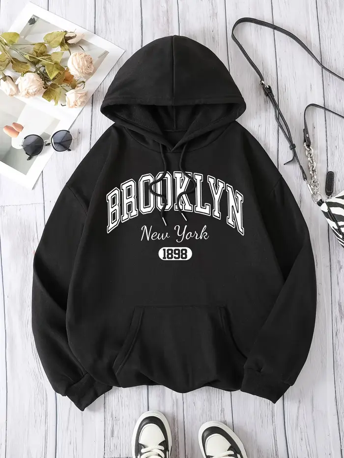 Brooklyn New York 1898 Sweat à capuche – Pull