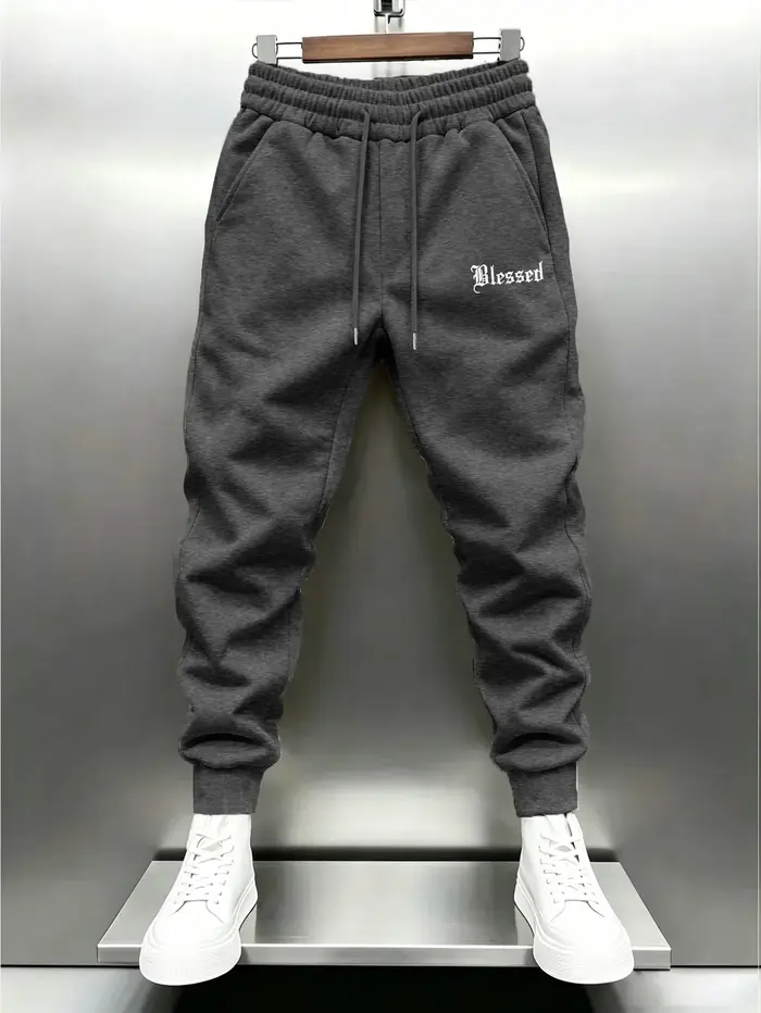 Pantalon de jogging pour homme, coupe ample, pour le sport et le streetwear, pantalon décontracté à 