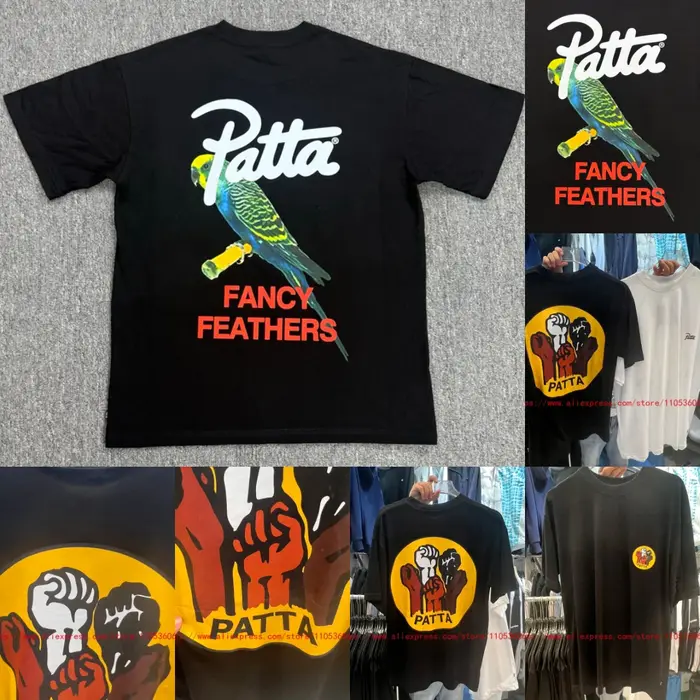 T-shirt PATTA 2026SS avec logo poing