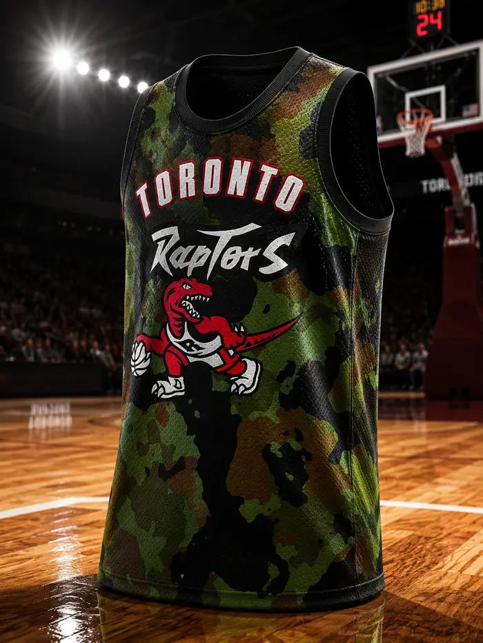 Nouveauté 2026 : T-shirt décontracté unisexe imprimé en 3D « We Are The North » des Raptors de Toron