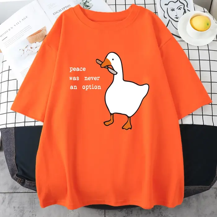 La paix n'était jamais une Option imprime Mans coton T-Shirt vêtements créativité tout-mathématiques