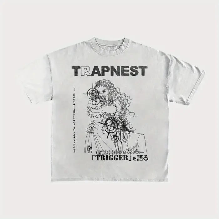 T-shirt Trapnest Nana Anime Manga, imprimé avec le personnage japonais Reira Takumi, tee-shirt décon