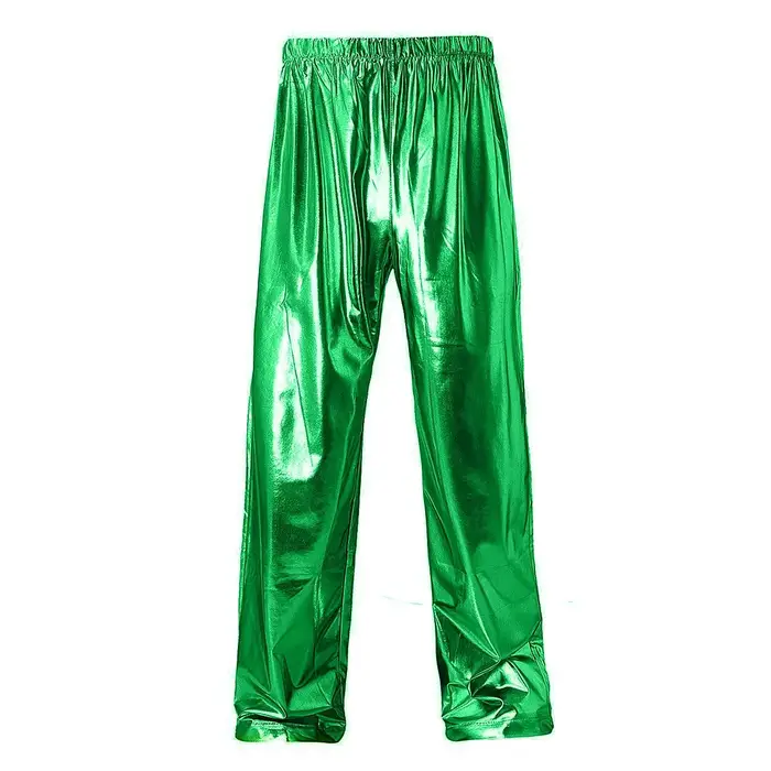 Jogging métallique doré brillant pour homme