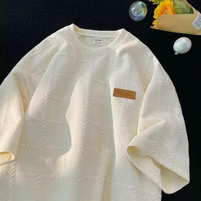 T-shirt à manches courtes pour homme de style américain