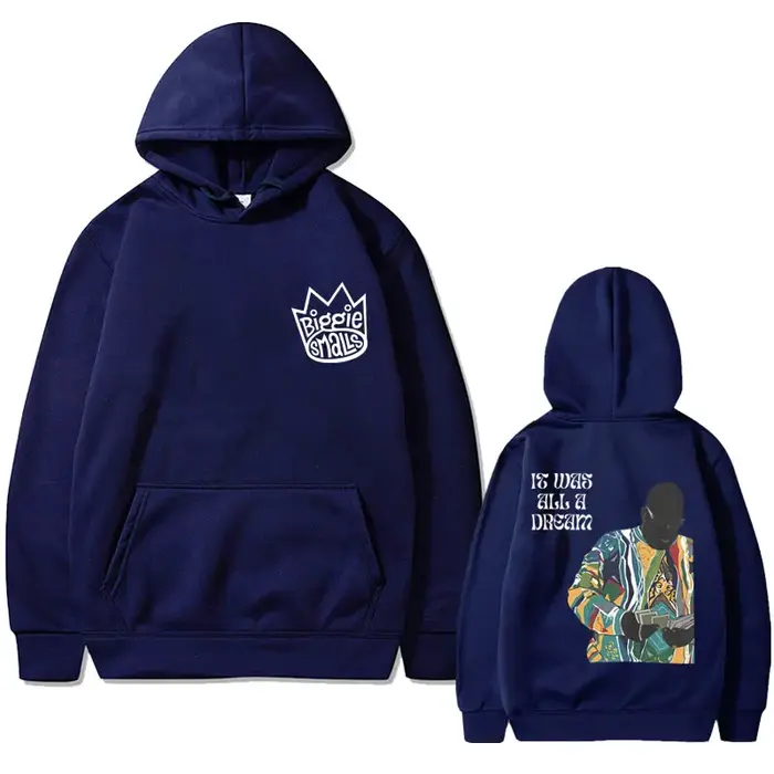The Notorious Big Is Was All A ReplGraphic Hoodie