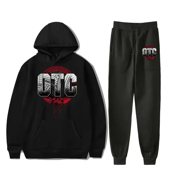 Roman Reigns OTC Vintage années 90 PULLOVER HOODIE Merch ensemble à capuche hommes sweat