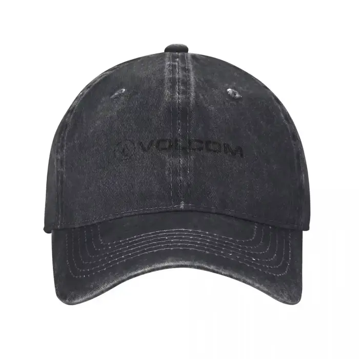 Casquette de Baseball Volcoms Logo Merch pour hommes femmes décontracté en coton vieilli Casquette