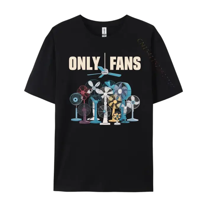 T-shirts en coton imprimés à manches courtes pour hommes, tailles S-5XL, collection 2026 Only Fans, 