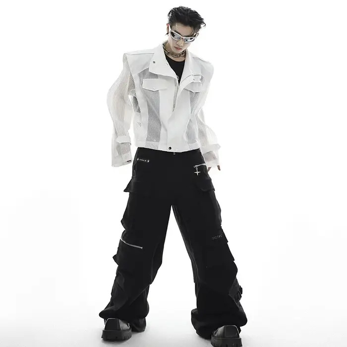LUZHEN – Streetwear tendance en maille pour hommes
