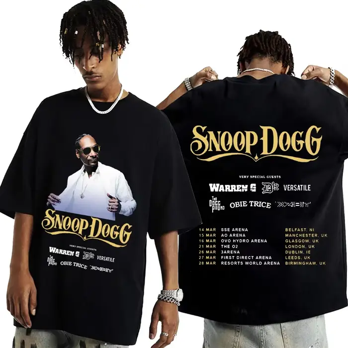 T-shirt graphique Snoop Dogg en promotion