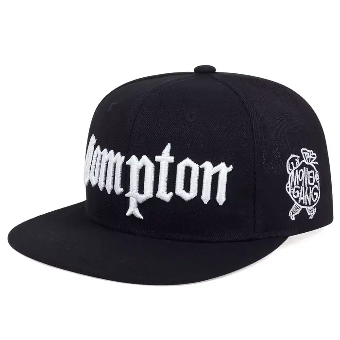 Casquette Compton de danse de rue, chapeau à rabat, couvre-chef Hip Hop pour hommes et femmes adulte