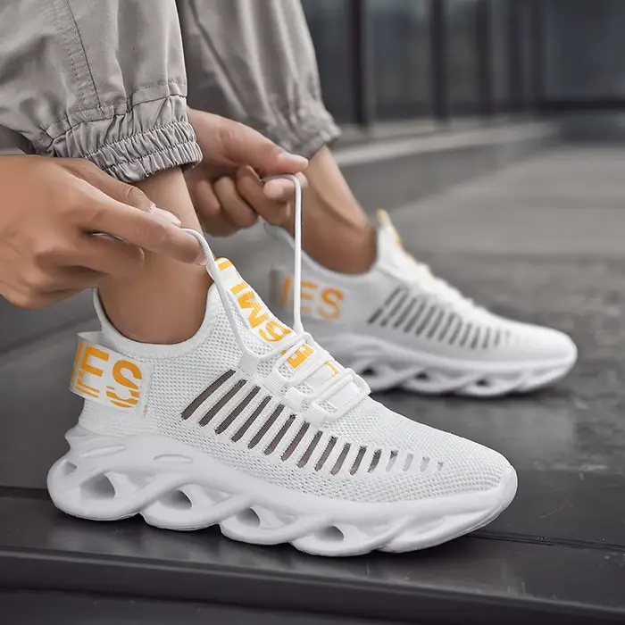 Chaussures de tennis en maille respirante pour hommes et femmes