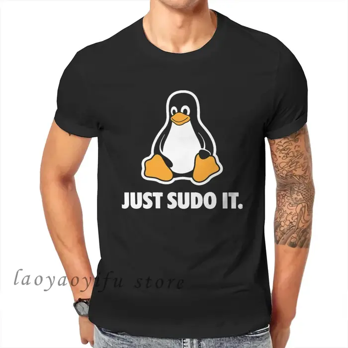 Hommes vêtements juste Sudo It t-shirt drôle