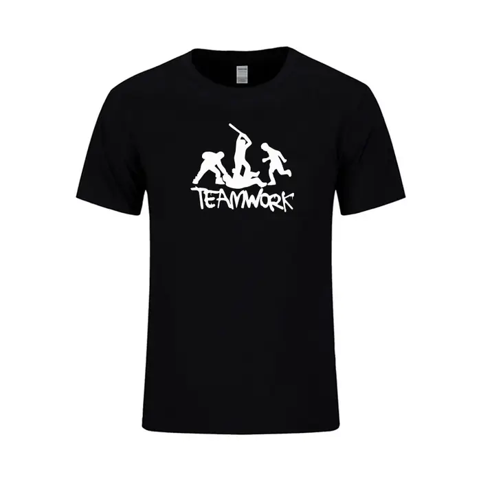 T-shirt manches courtes homme, humoristique et humoristique, en coton, à la mode, avec imprimé de gr