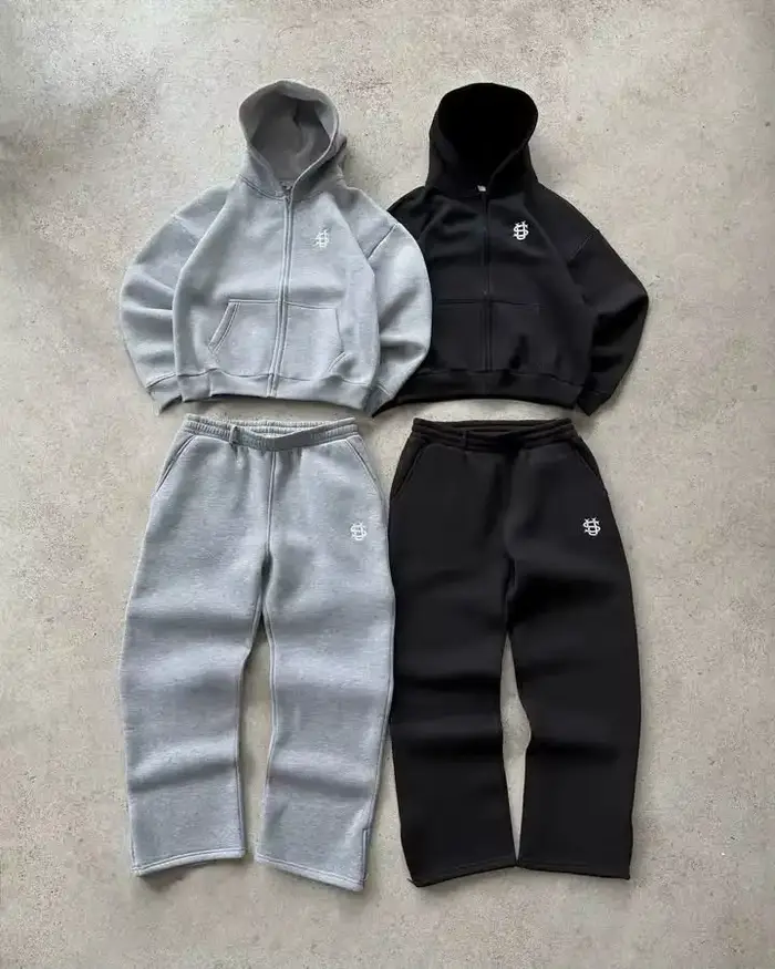 2025 automne/hiver mode broderie Harajuku Y2K sweat à capuche avec fermeture éclair femmes rue Y2K nouveau Punk