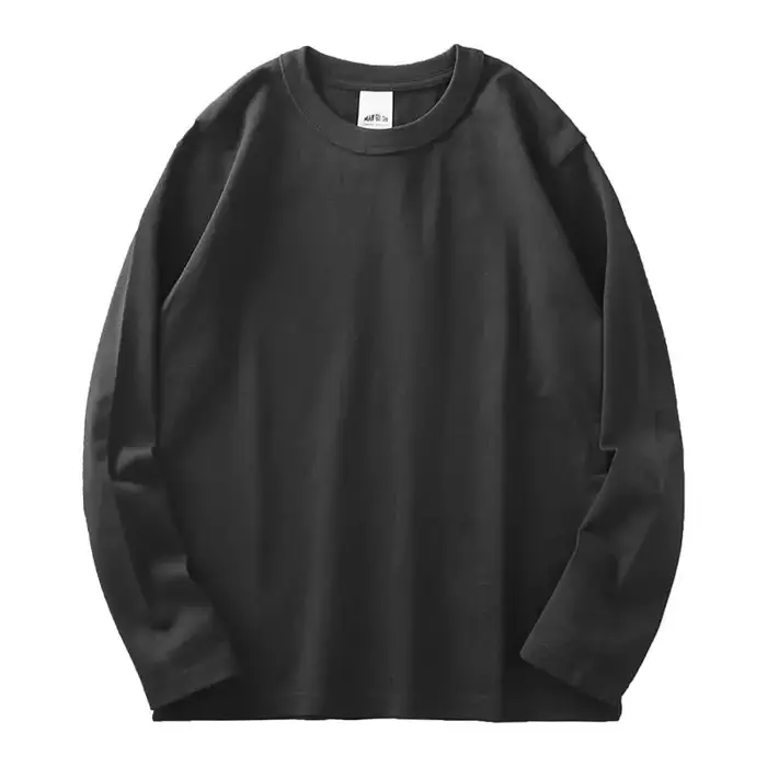 T-shirt à manches longues et bouche plate pour hommes et femmes