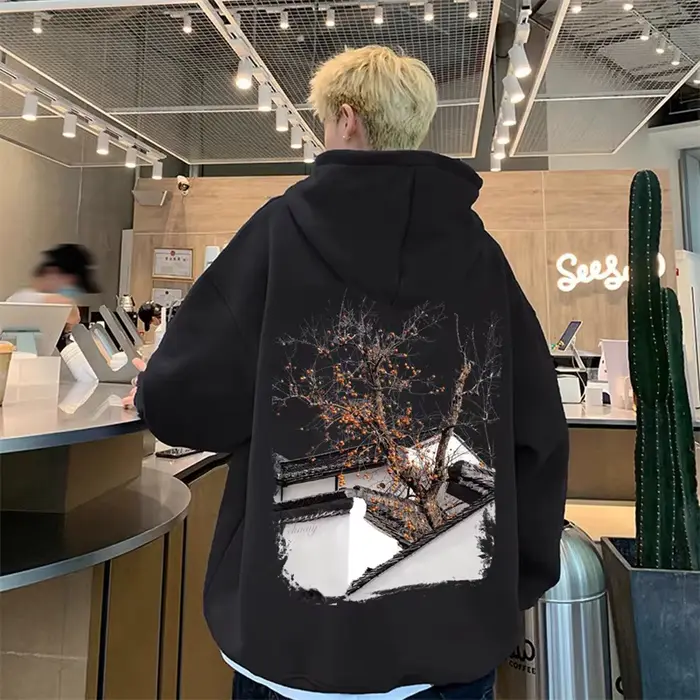 Sweat-shirt à capuche pour hommes
