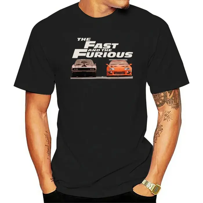 T-shirt unisexe Fast and Furious Streetwear, cadeau personnalisé pour lui et elle, chemise pour homm