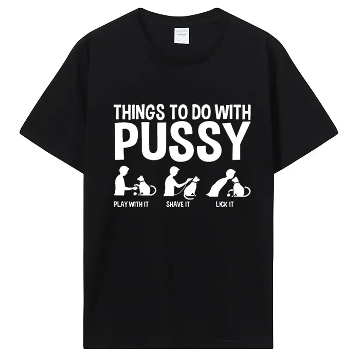 T-shirt unisexe amusant sur le thème du chat ! Imprimés félines adorables et ludiques qui font l'adm