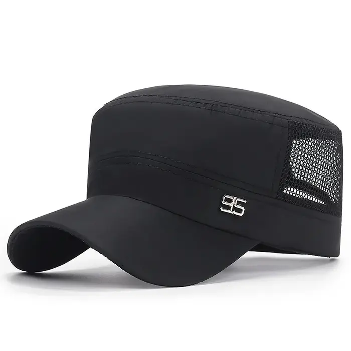 Casquette militaire plate pour hommes, chapeau d'opérabilité pour hommes, pare-soleil extérieur, cha