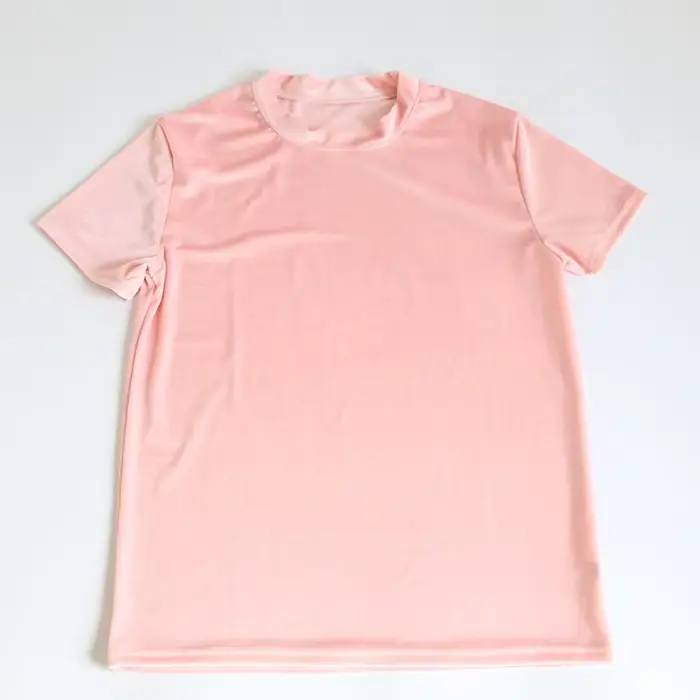 Nouveau T-shirt en velours pour homme été 2026 – Doux, confortable, tendance, col rond, manches cour