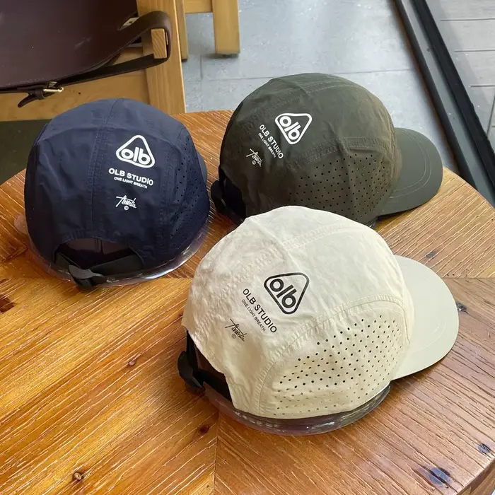 Casquette de baseball en maille à séchage rapide à bord court – Pare-soleil léger et respirant avec protection UV