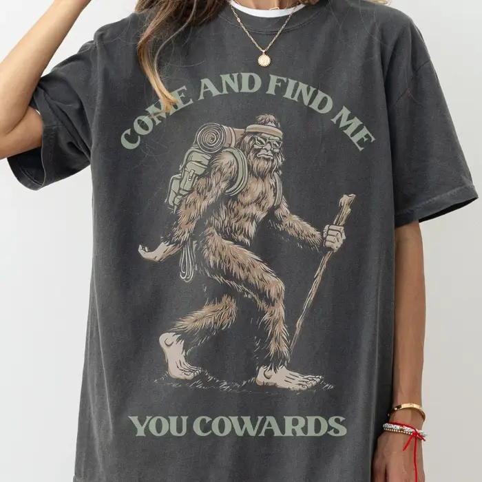 T-shirt amusant Bigfoot