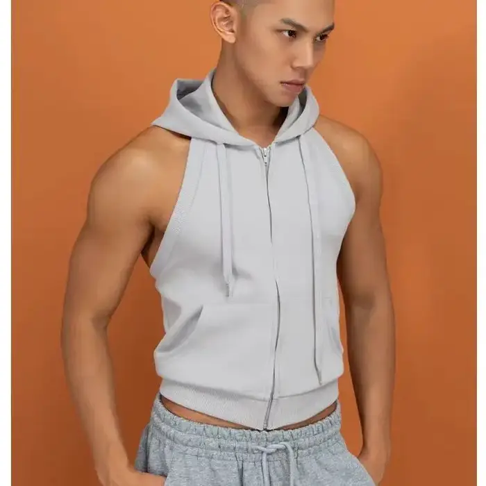 Blouson à Capuche Sexy Dos auxpour Homme, Streetwear Décontracté, CombChic, ix, Club, Nouvelle Colle