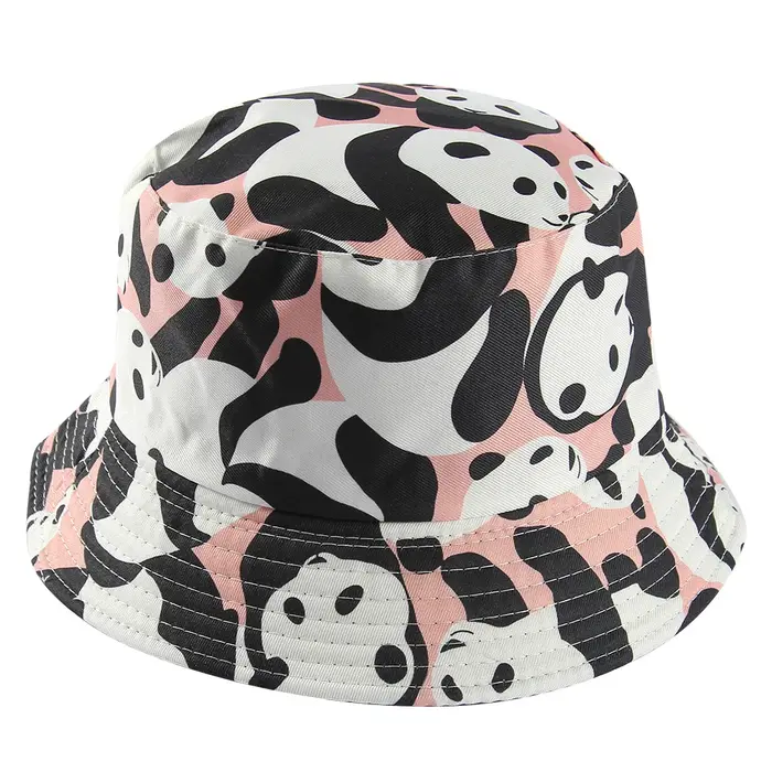 Chapeau seau Double face