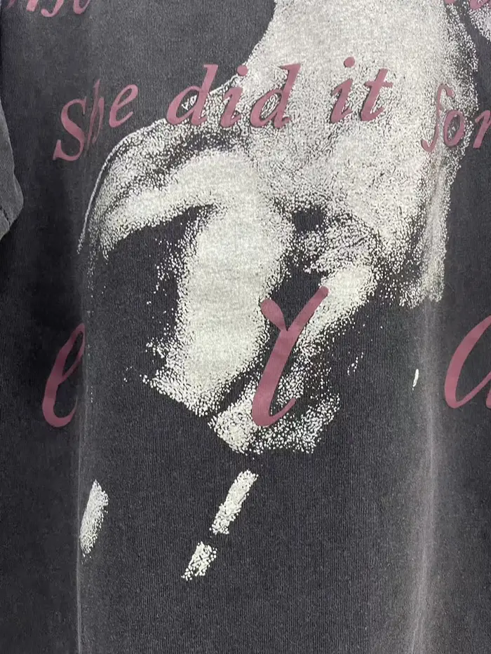 High Street – T-shirt ample à manches courtes pour hommes et femmes