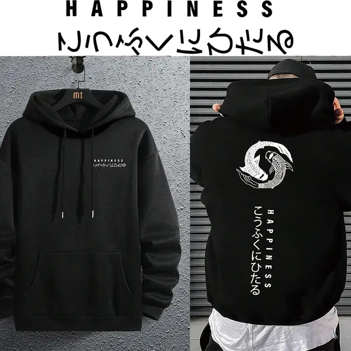 Sweat à capuche à manches longues pour homme