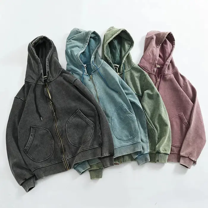 Cardigan à capuche en laine de coton rapcotton pour hommes