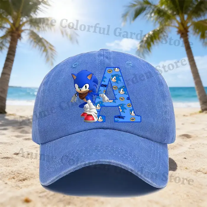 Casquette de baseball Anime Sonics pour hommes et femmes