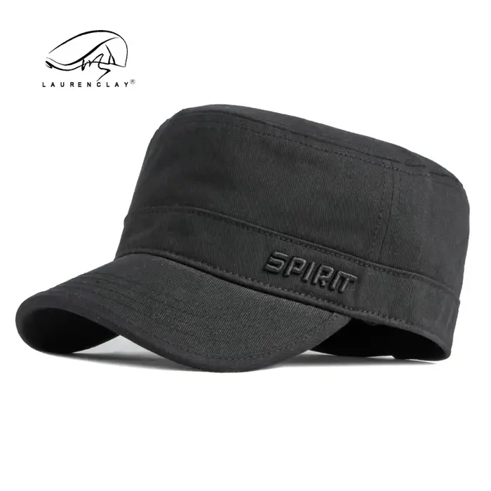 Chapeau plat en coton pour hommes et femmes, casquette de cadet vintage au design unique pour le sty