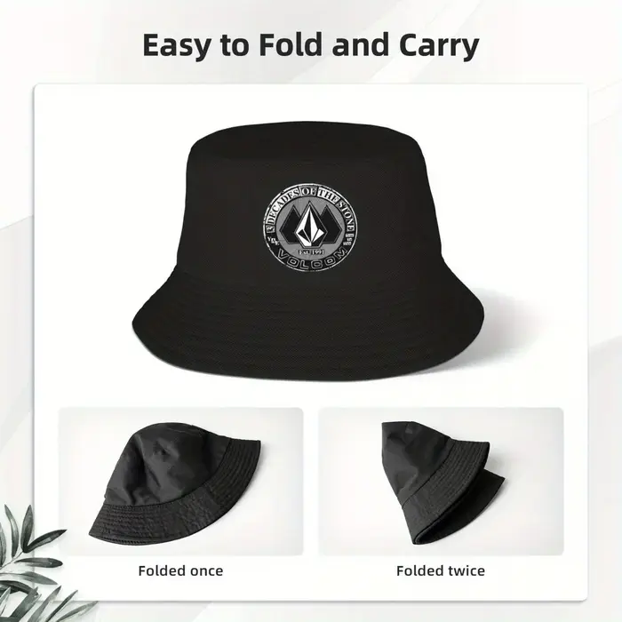 Nouveau chapeau bob personnalisé avec logo Volcom pour femmes et hommes