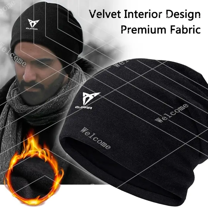 Nouvelle casquette décontractée élastique et épaisse pour l'automne et l'hiver