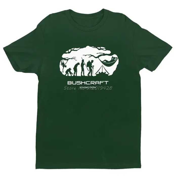 Bushcraft survie hamac évolution T-shirt hommes coton Camping montagne voyage sauvage