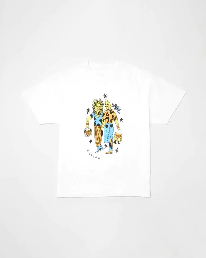 Volcom – T-Shirt en coton pour hommes et femmes, marque de sports extrêmes, skateboard, surf, Street