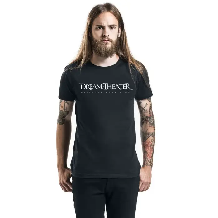 T-shirt en coton avec image de Dream Theater