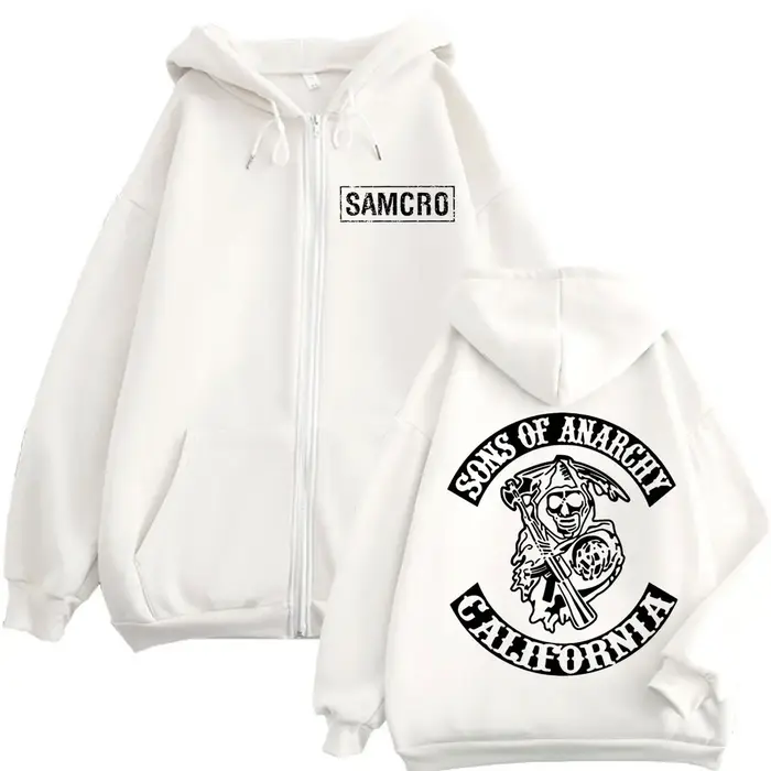 Sons of Anarchy – sweat-shirt à capuche en coton pour hommes et femmes