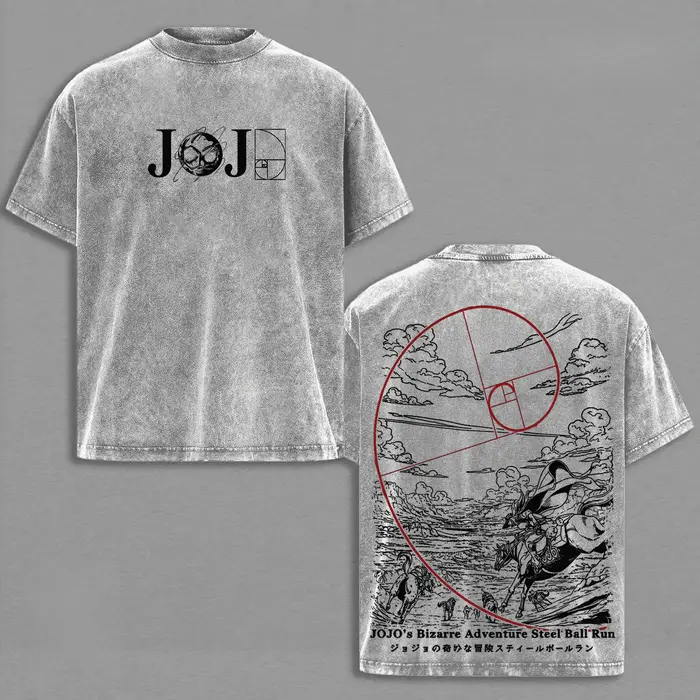 T-shirt Anime JoJo's Bizarre Adventure pour hommes
